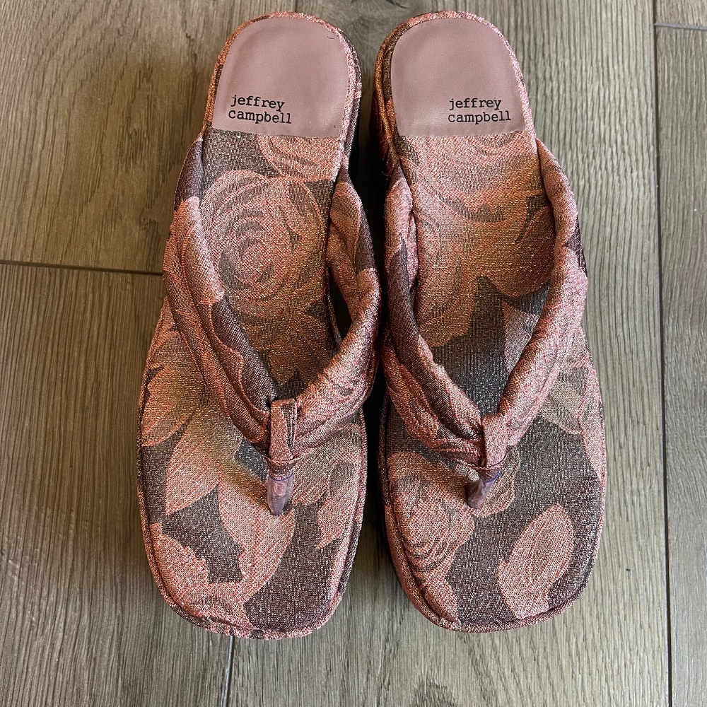 Jeffrey Campbell Luau Platform Thong Sandal